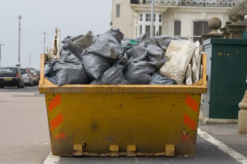 Professional office clearance team at work in Blackheath