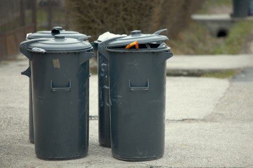 Household skip for domestic waste disposal in Blackheath